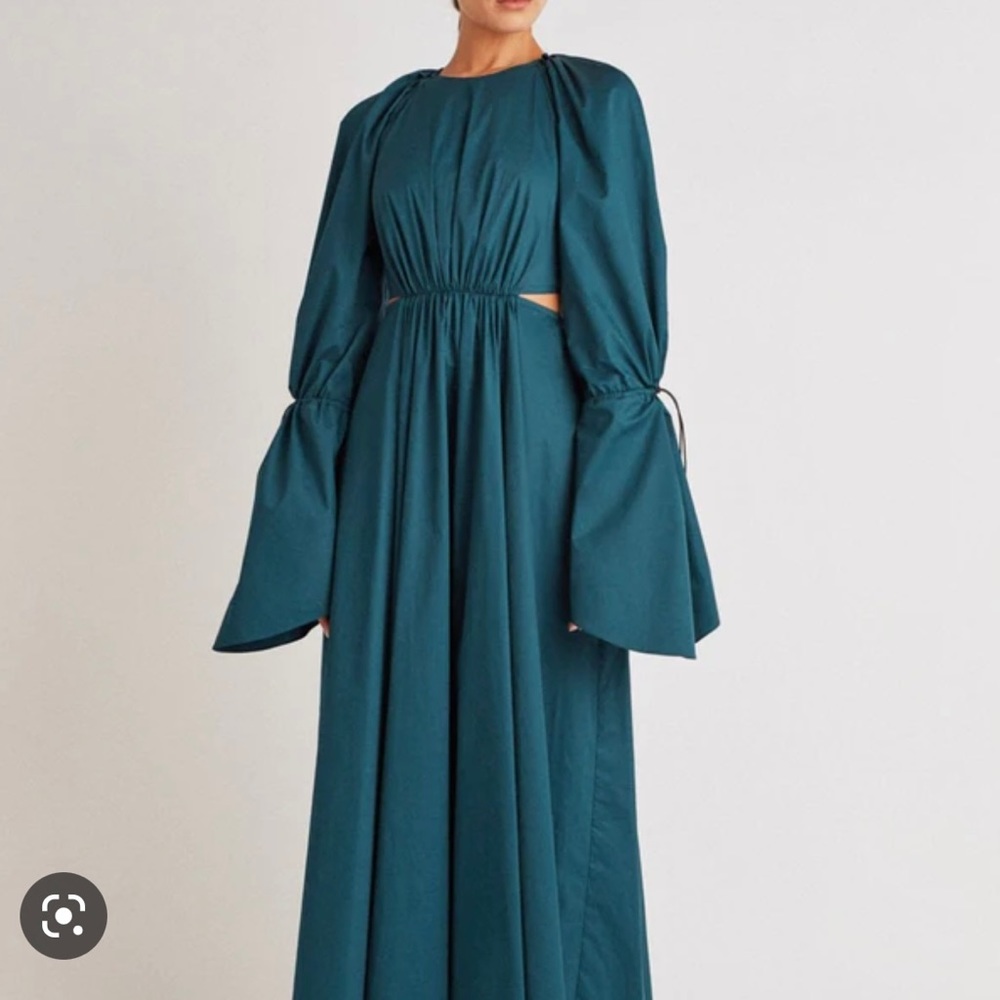 Camilla and Marc Coba Dress- Bottle Green (AU size 8, US size 4)